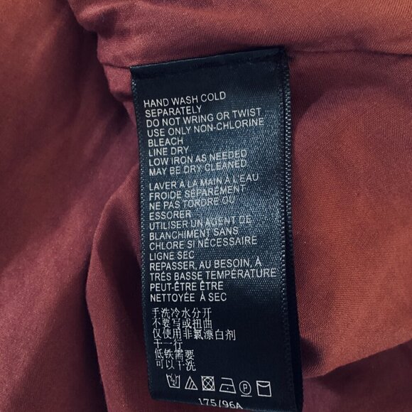 Anthropologie Escondido Sleeveless Dress Sz M Burgundy Smocked #300B - Picture 10 of 10